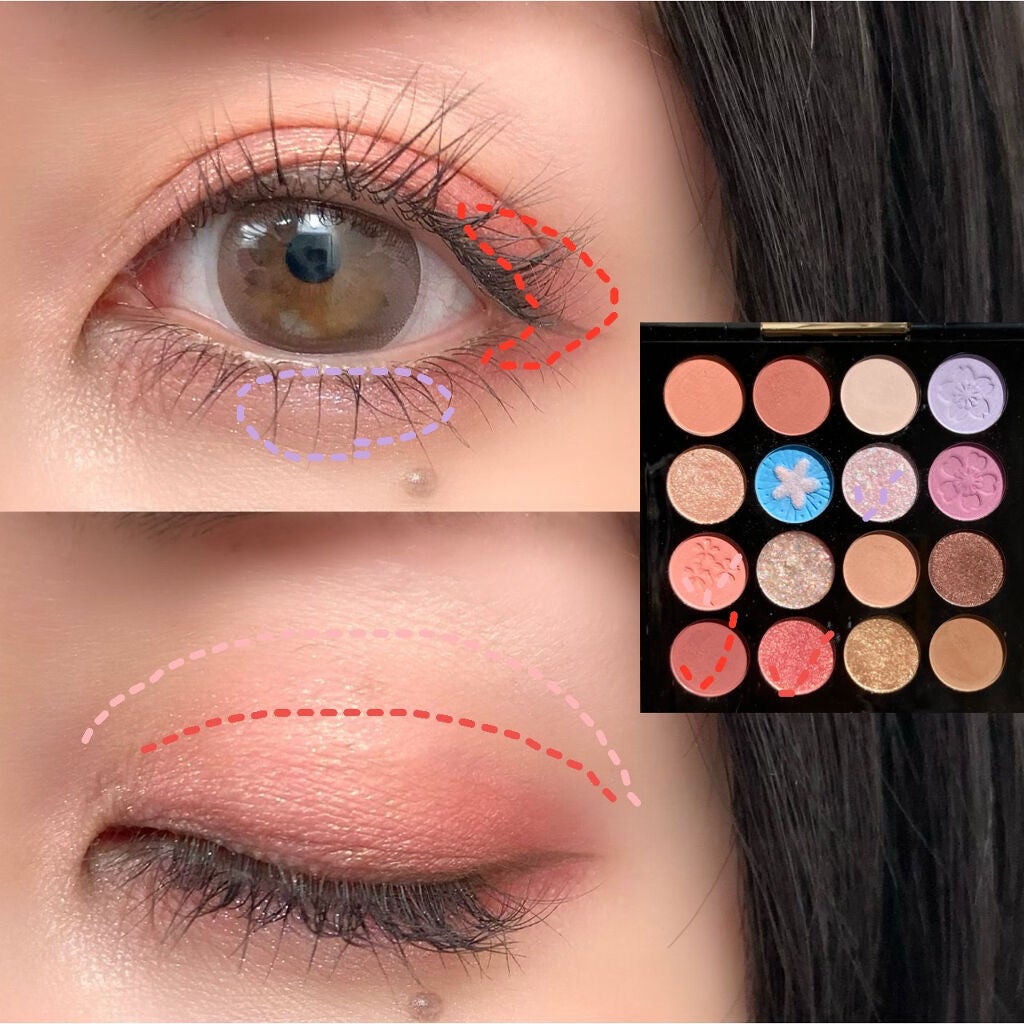 イメージ「マヤ」 アイシャドウパレット/ZEESEA/アイシャドウパレットを使ったクチコミ(4枚目)