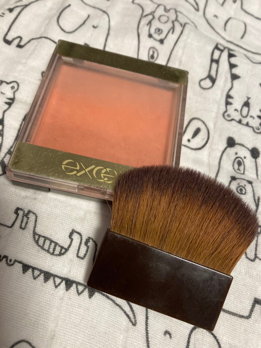 オーラティック ブラッシュ/excel/パウダーチークを使ったクチコミ(1枚目)
