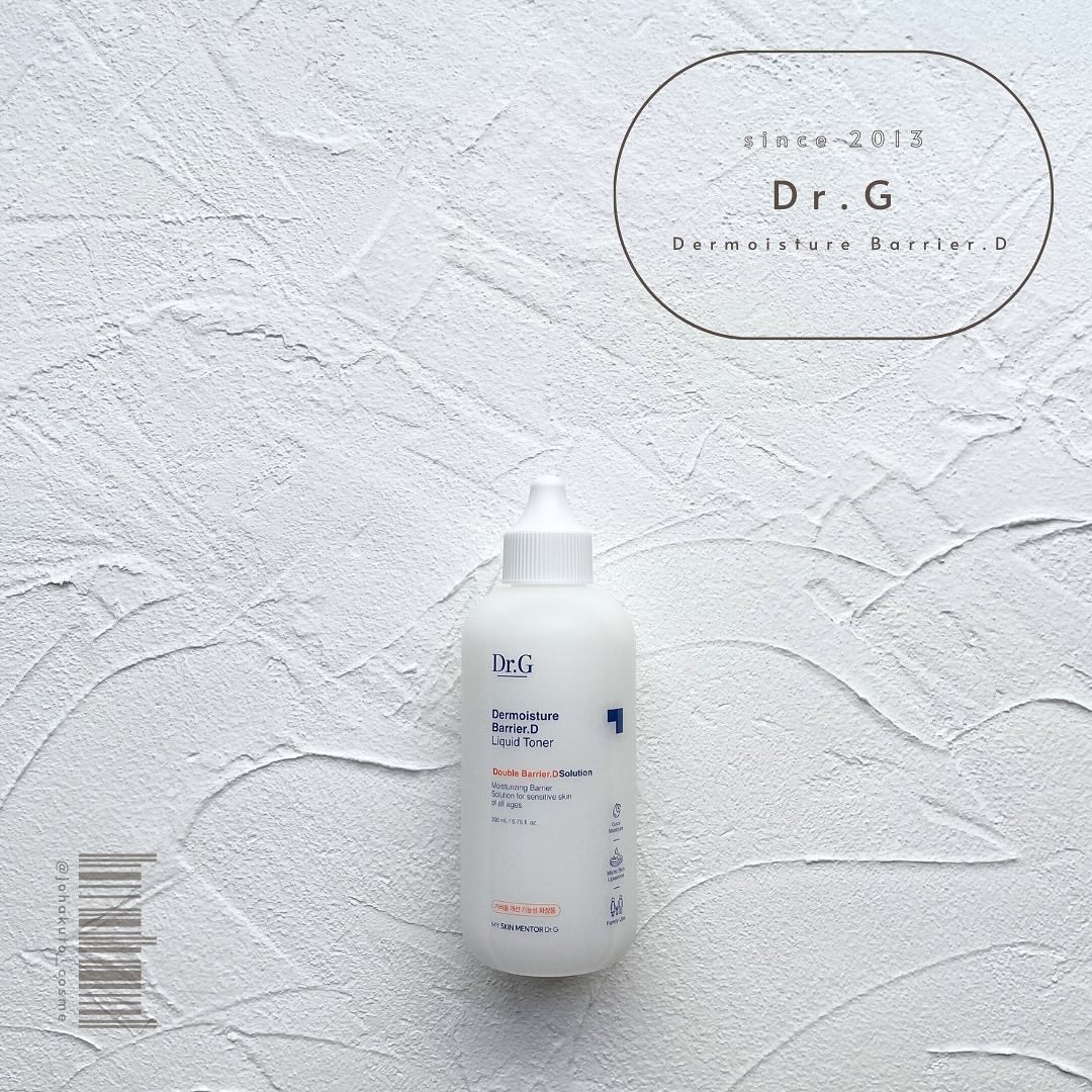 ザモイスチャーバリアDリキッドトナー/Dr.G/化粧水を使ったクチコミ(2枚目)