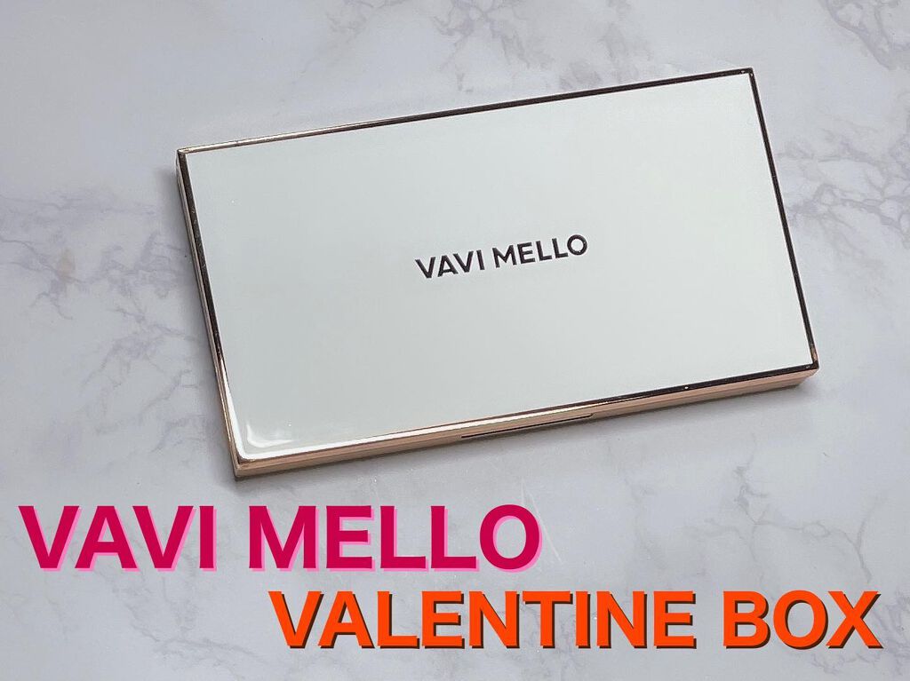 バレンタインボックス/VAVI MELLO/アイシャドウパレットを使ったクチコミ（1枚目）