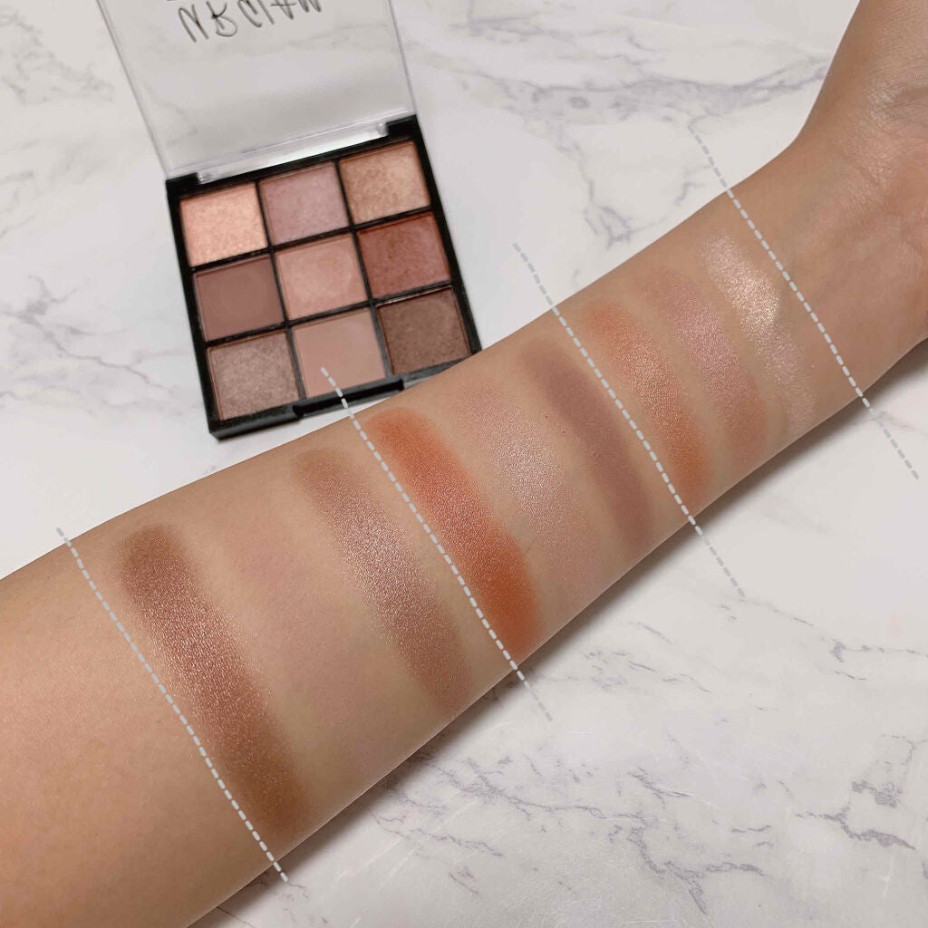 UR GLAM BLOOMING EYE COLOR PALETTE/U R GLAM/アイシャドウパレットを使ったクチコミ(3枚目)