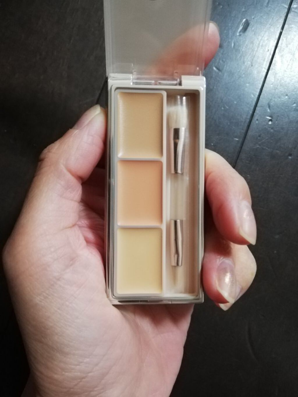 サイレントカバー コンシーラー/excel/パレットコンシーラーを使ったクチコミ(2枚目)