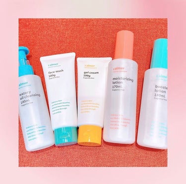 東急ハンズ calmer(カルメ) ウォータリーオイルクレンジングのクチコミ「🌸calmerってなに？🌸

calmer marine moisture
①ウォータリーオイ.....」（2枚目）