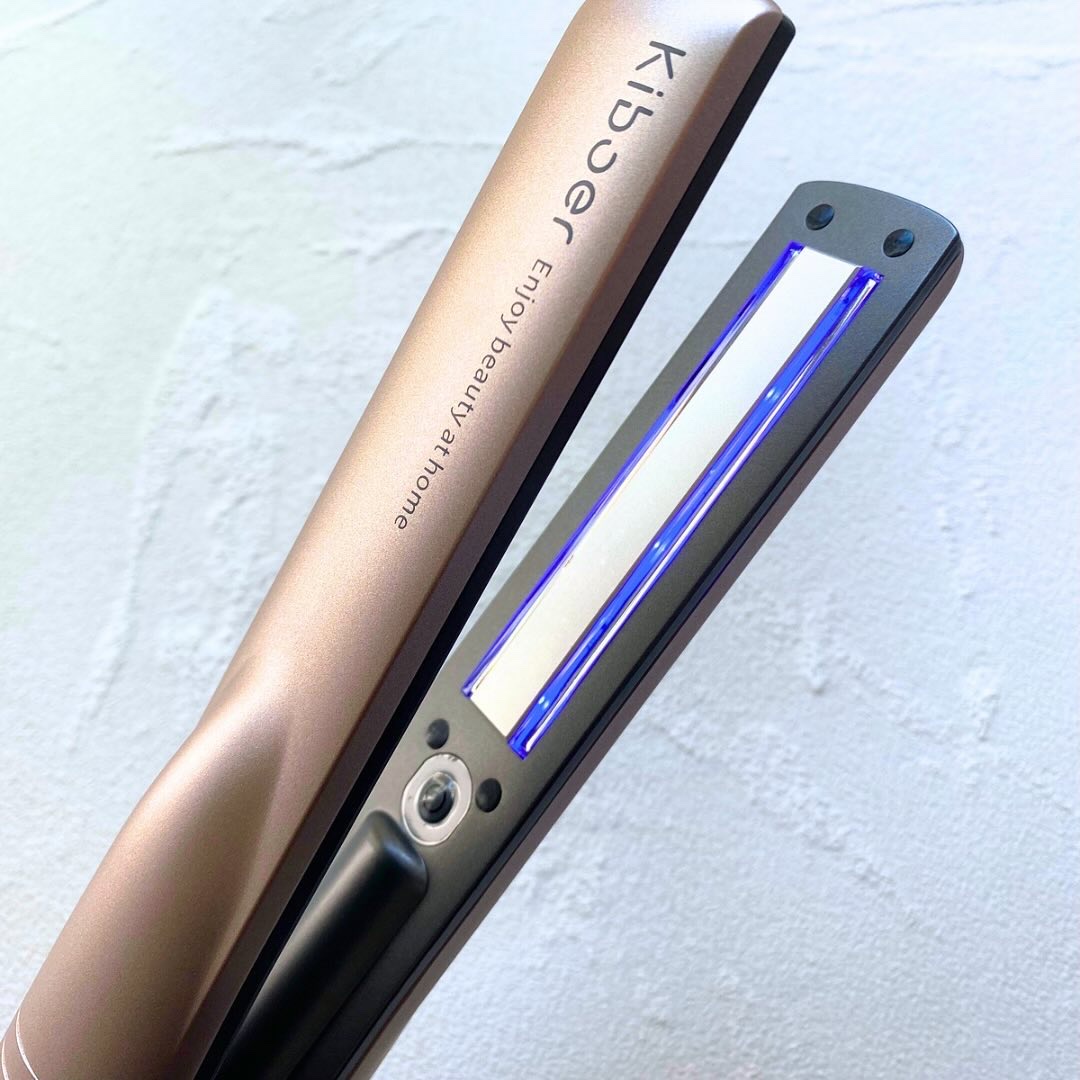 超音波トリートメントヘアアイロン/Kiboer/ストレートアイロンを使ったクチコミ（3枚目）