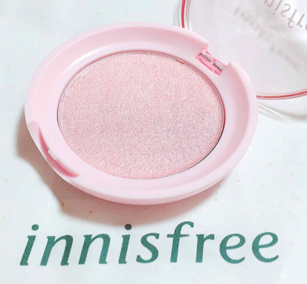 チェリーブロッサム ルミナイザー 2020 Jeju Color Picker/innisfree/パウダーハイライトを使ったクチコミ(2枚目)