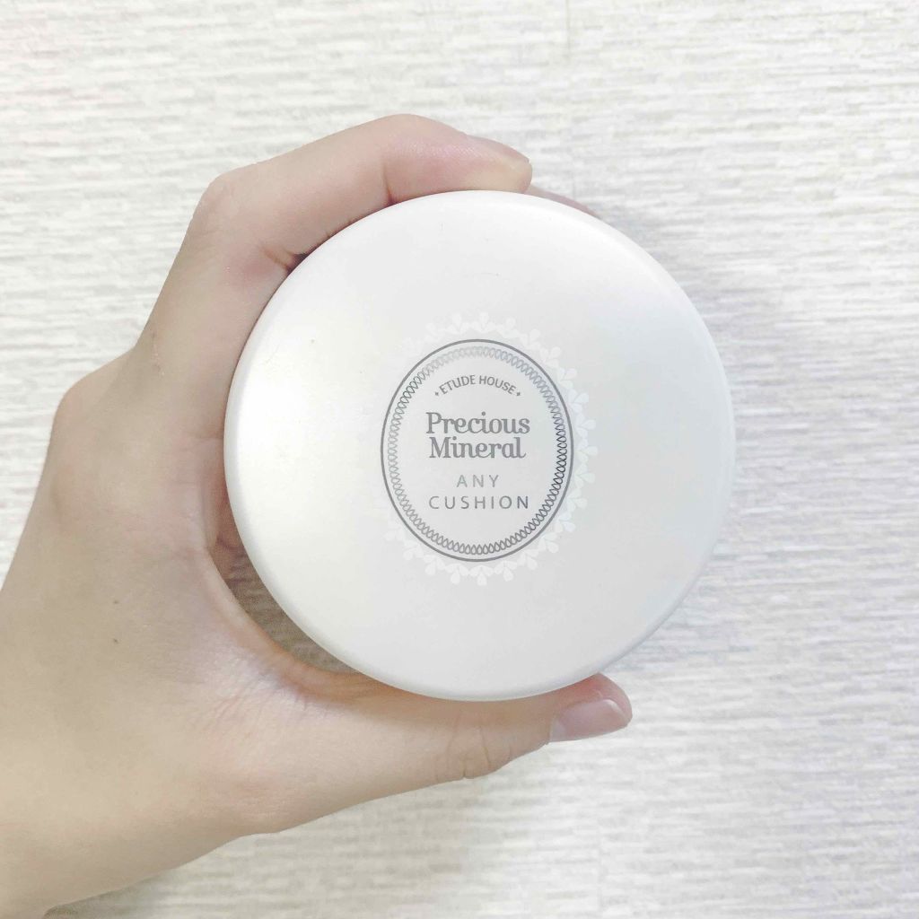 プレシャスミネラル エニークッション SPF50+/PA+++/ETUDE/クッションファンデーションを使ったクチコミ(1枚目)