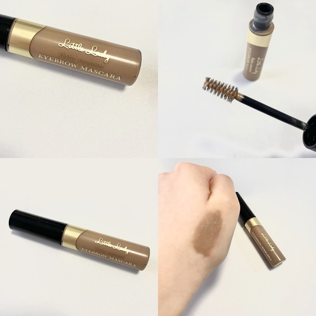 ベビーニュアンス アイブロウマスカラN/リトルレディ/眉マスカラを使ったクチコミ（2枚目）