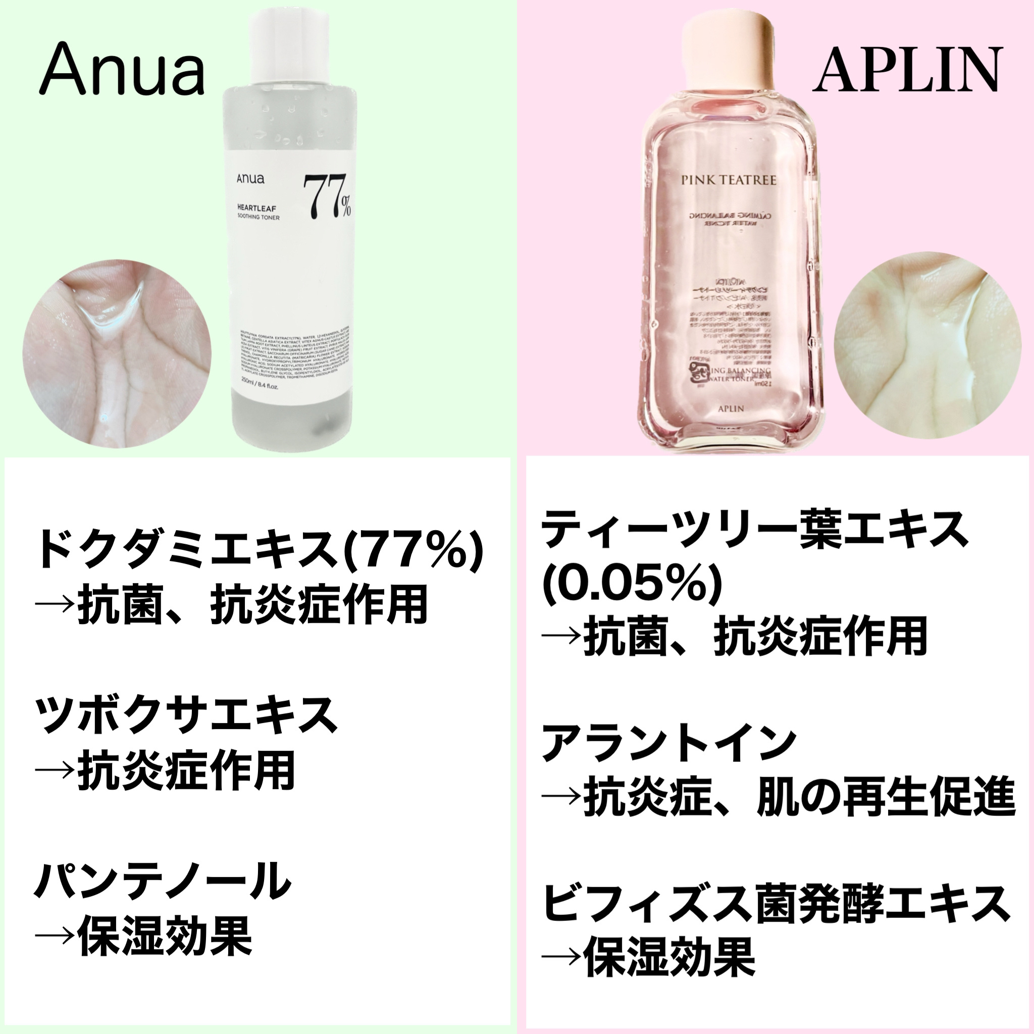 ドクダミ 77 スージングトナー/Anua/化粧水を使ったクチコミ（3枚目）