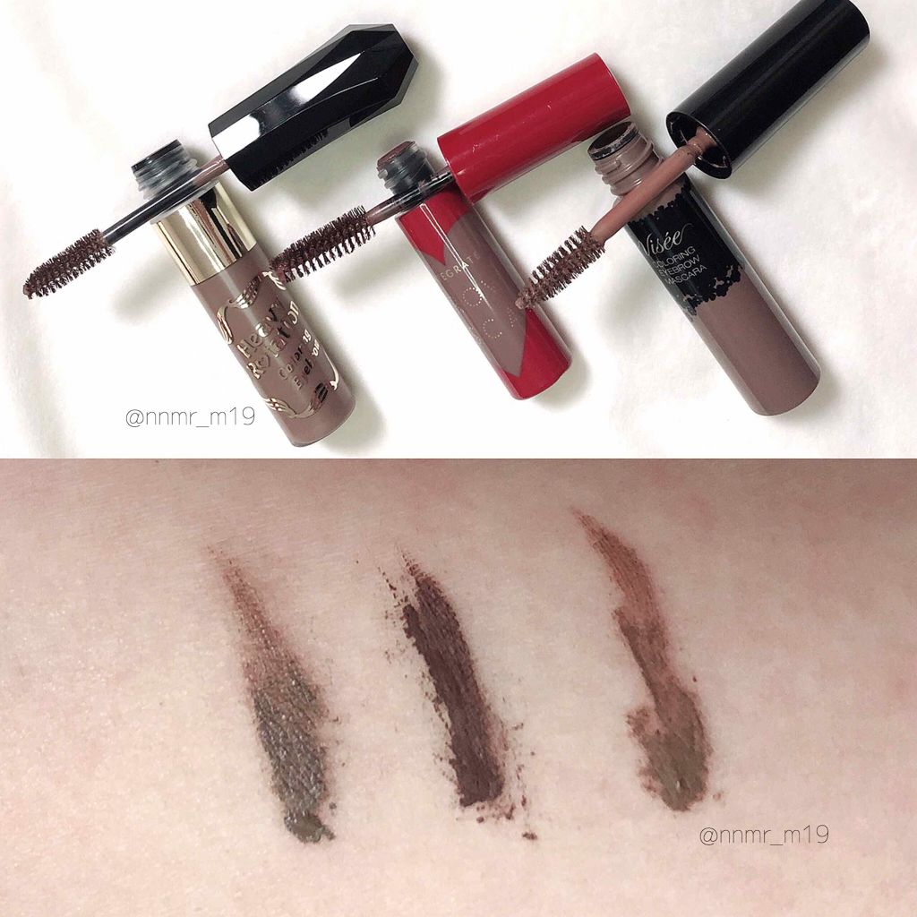 リシェ カラーリング アイブロウマスカラ/Visée/眉マスカラを使ったクチコミ（2枚目）