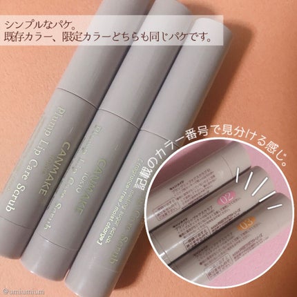 プランプリップケアスクラブ/キャンメイク/リップスクラブを使ったクチコミ(6枚目)