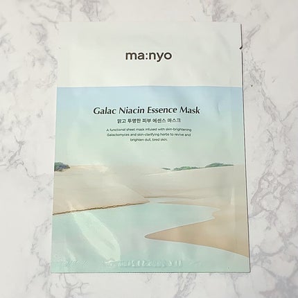 ガラクナイアシン エッセンスマスク/manyo/シートマスク・パックを使ったクチコミ(1枚目)