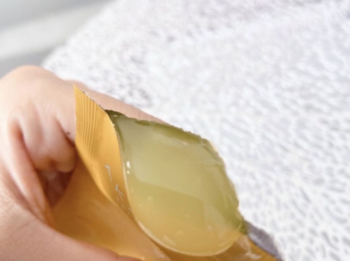 スパークリングセラムパック【YELLOW】/AKAHA/シートマスク・パックを使ったクチコミ（3枚目）