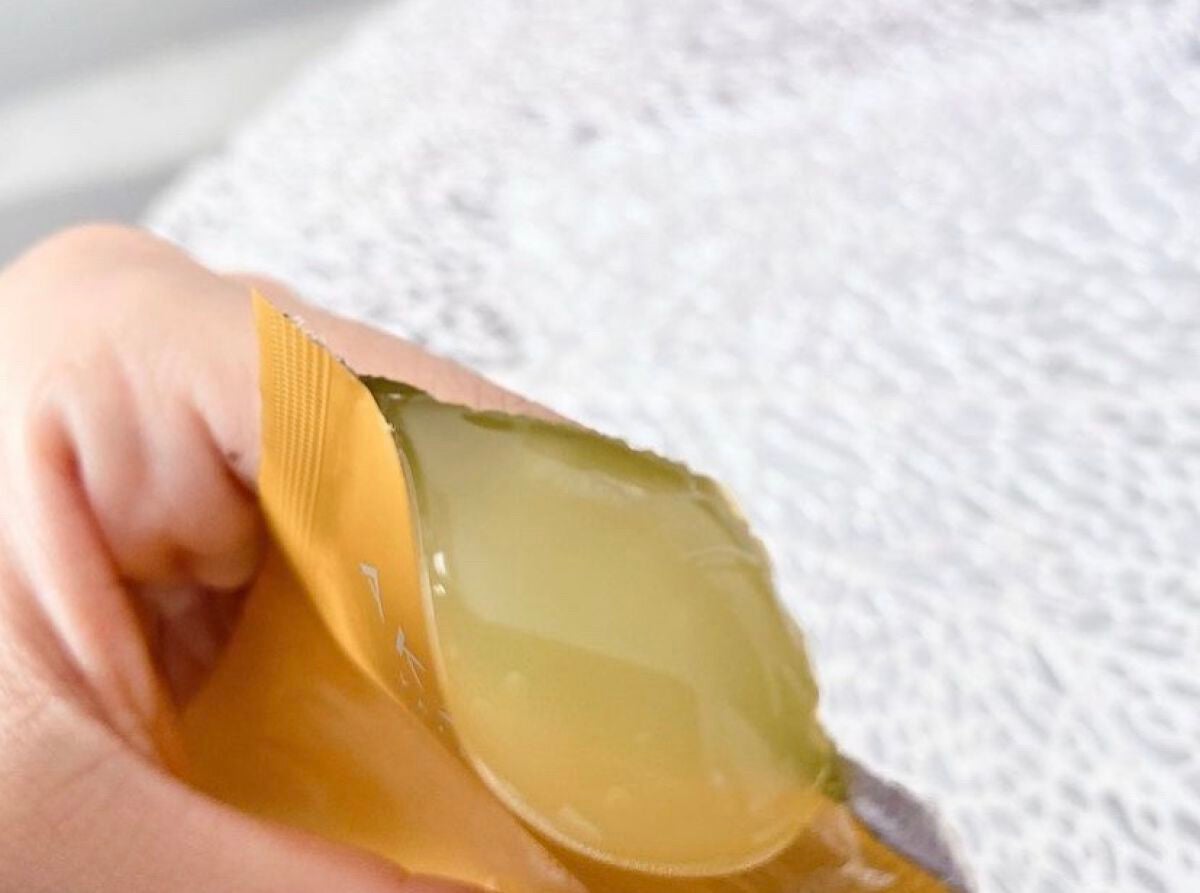 スパークリングセラムパック【YELLOW】/AKAHA/シートマスク・パックを使ったクチコミ(3枚目)