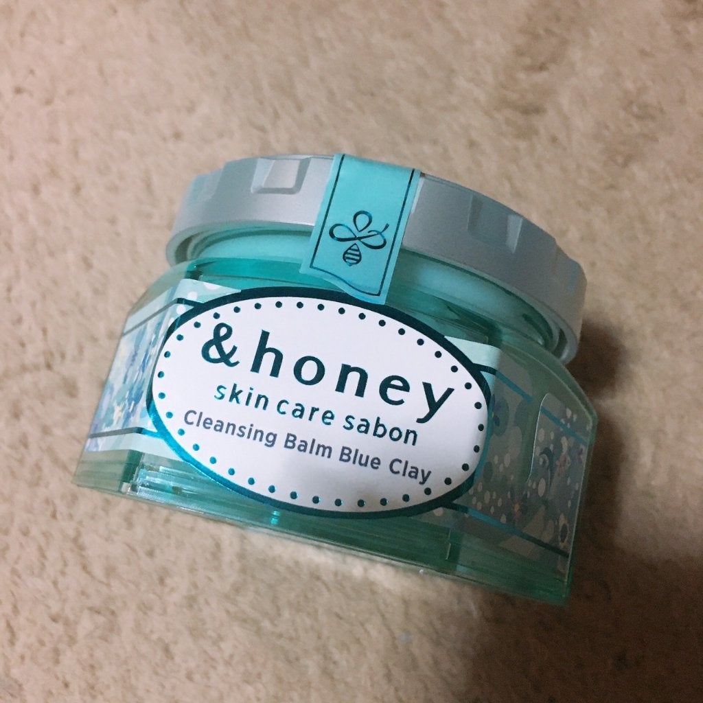 アンドハニー サボン クレンジングバーム ブルークレイ/&honey/クレンジングバームを使ったクチコミ(1枚目)