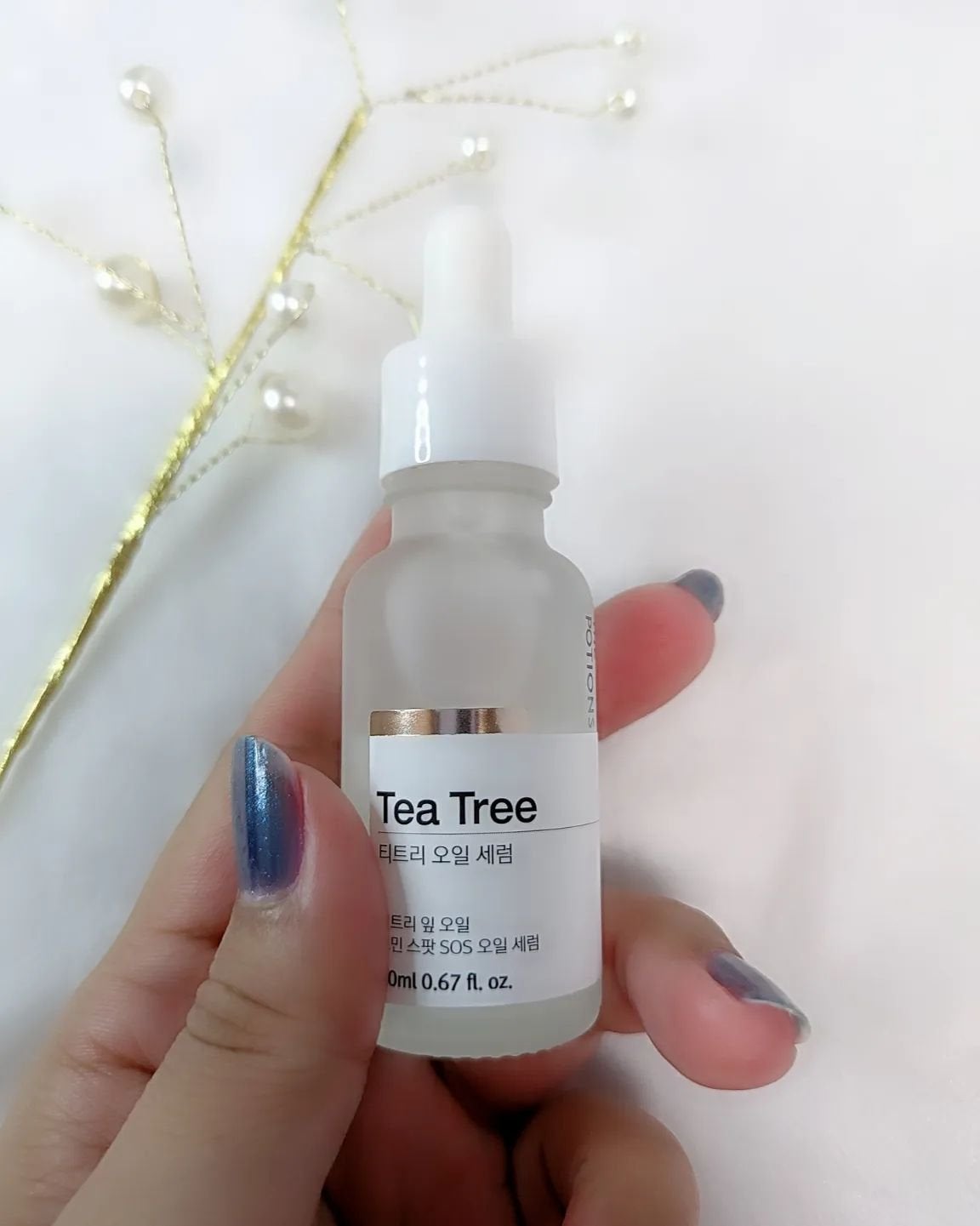 ティーツリーオイルセラム/The Potions/美容液を使ったクチコミ(2枚目)