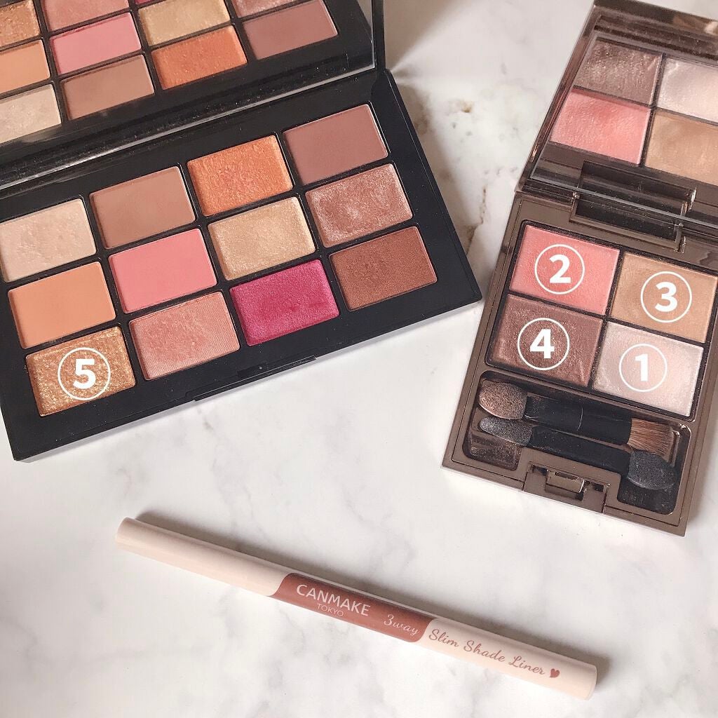 シアーコントラストアイズ/LUNASOL/アイシャドウパレットを使ったクチコミ(1枚目)