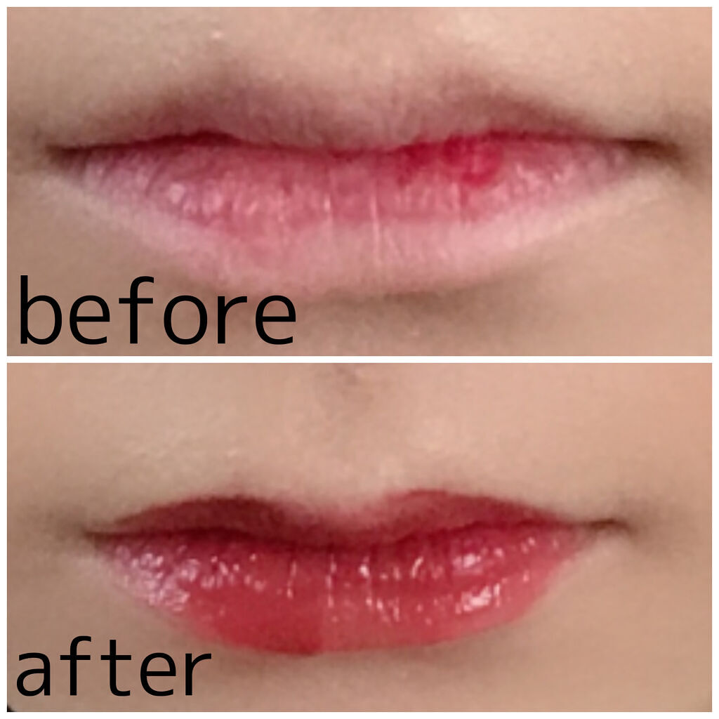 ジューシーラスティングティント 19 アーモンドローズ(ALMAND ROSE)/rom&nd/リップティントを使ったクチコミ（3枚目）