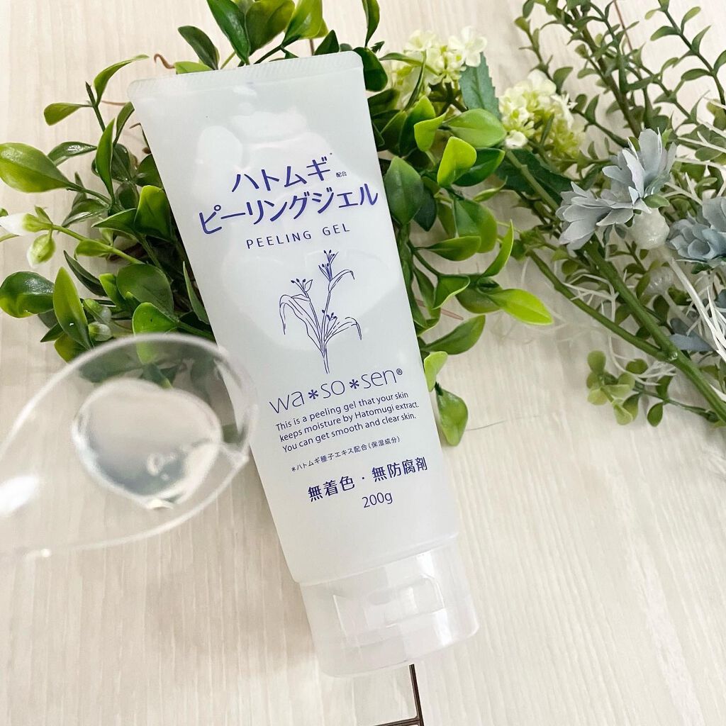 さとっち on LIPS 「wa*so*sen「ハトムギピーリングジェル」200g770円..」(2枚目)