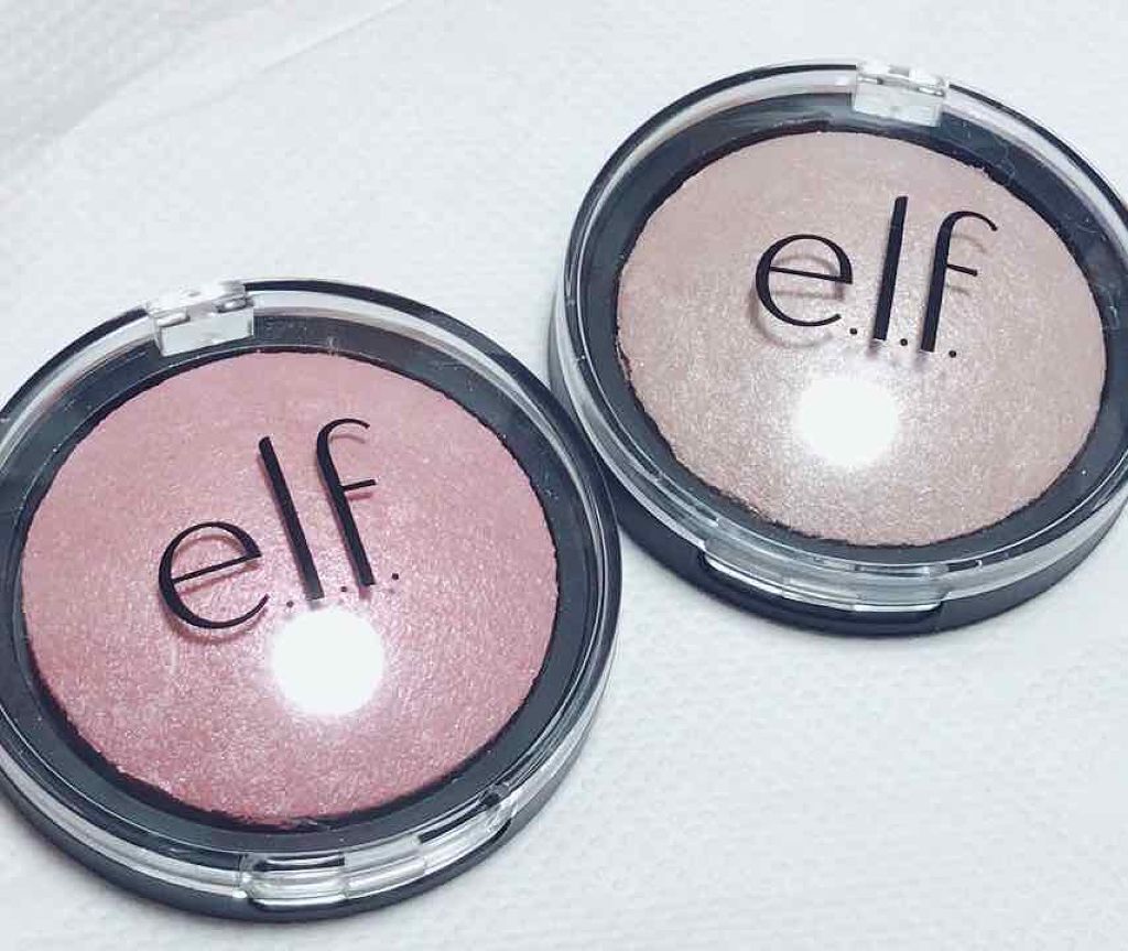 ベイクドハイライター/e.l.f. Cosmetics/パウダーハイライトを使ったクチコミ(1枚目)