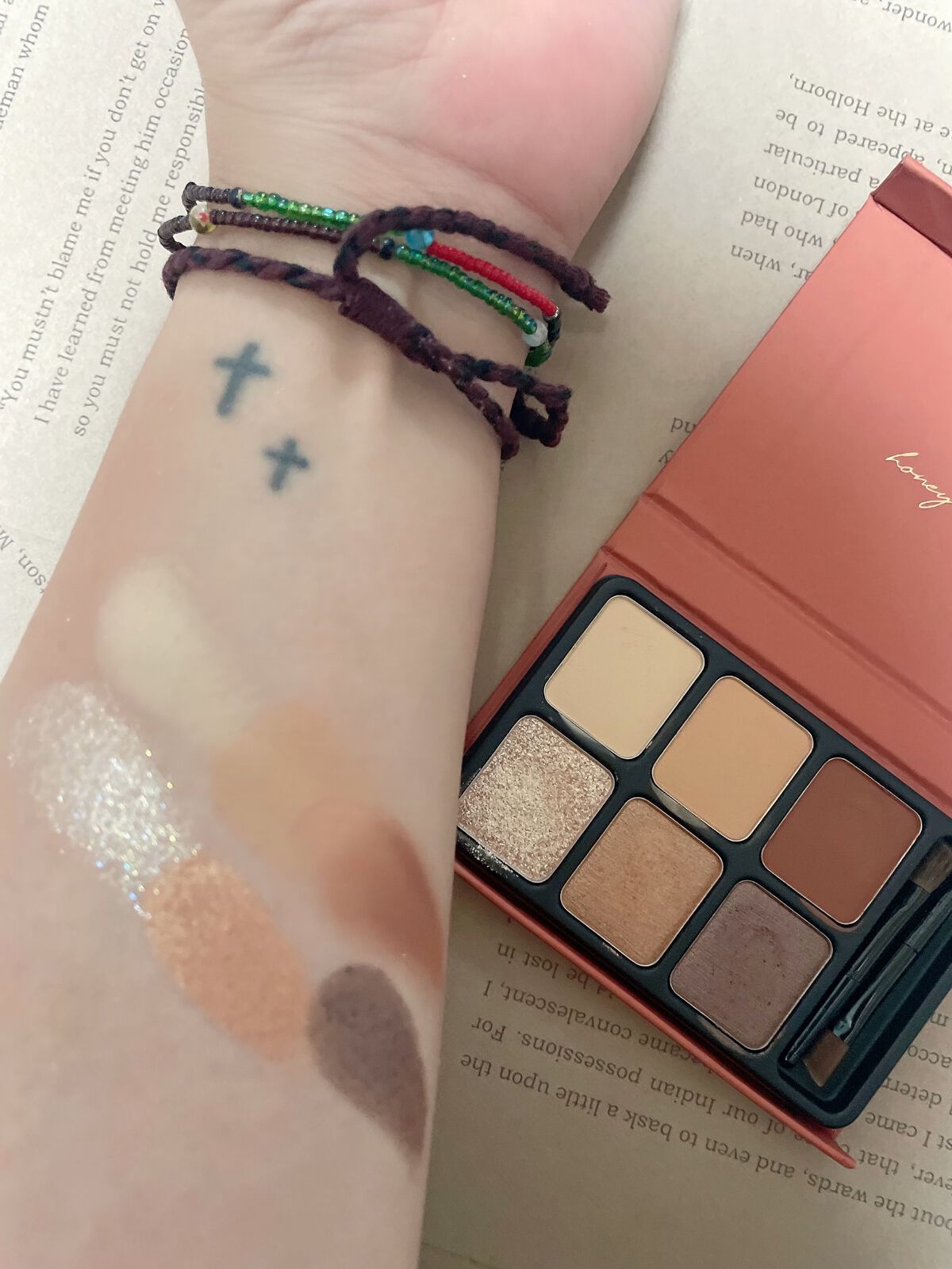 アイカラーパレット/heme/アイシャドウパレットを使ったクチコミ(4枚目)