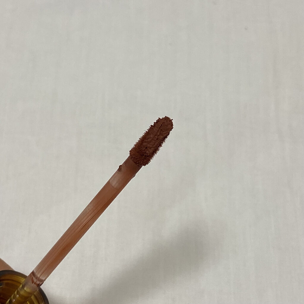 琥珀セミマットリップ/Joocyee/口紅を使ったクチコミ（2枚目）