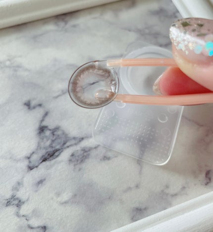 PUUUUCHU 1day ふわふわカプチーノ/PUUUUCHU/ワンデー(1DAY)カラコンを使ったクチコミ(3枚目)