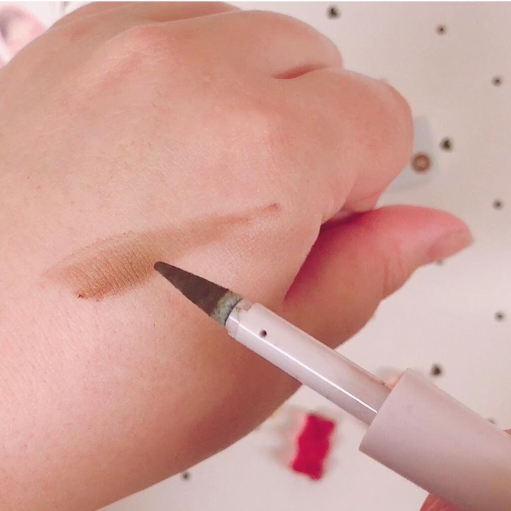 パウダリーティント アイブロウ 02 ブラウン/FASIO/眉ティントを使ったクチコミ（3枚目）