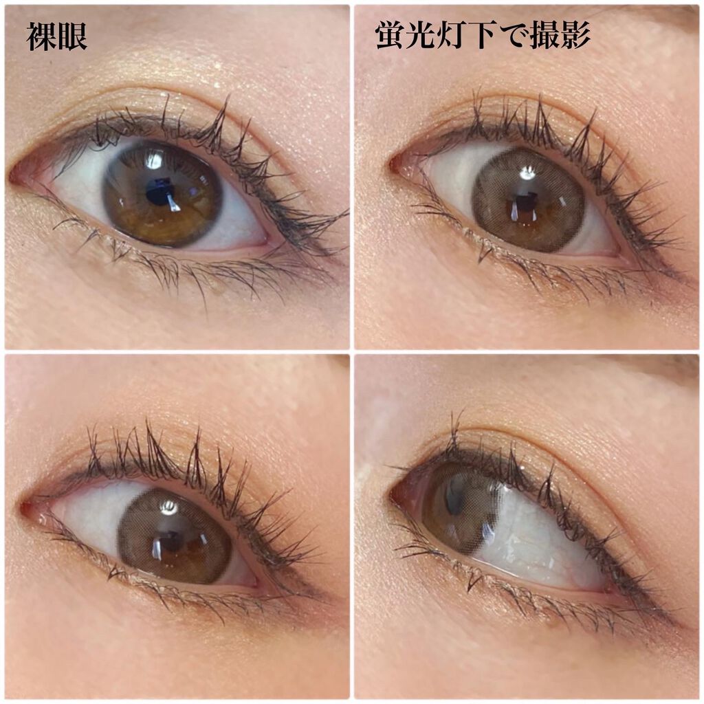 ディアサム(DearSome) アッシュグレー/OLOLA/カラーコンタクトレンズを使ったクチコミ（3枚目）