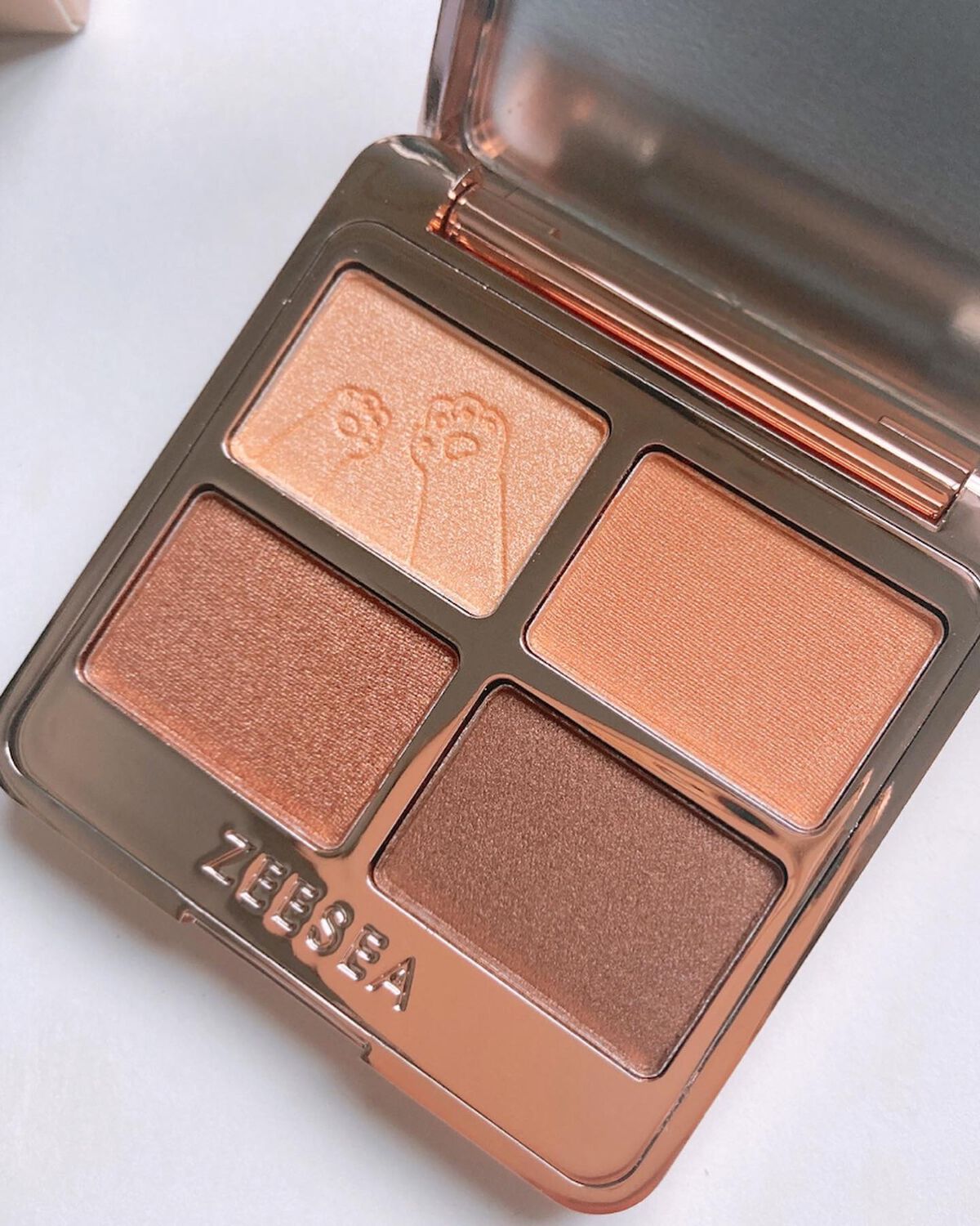 アニマルアイシャドウ(4シェード)/ZEESEA/アイシャドウパレットを使ったクチコミ(2枚目)