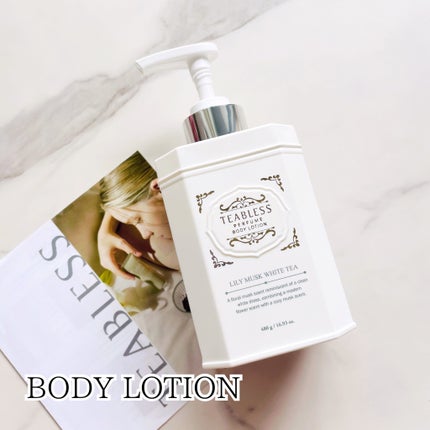 パフュームボディローション リリィムスクホワイトティー/TEABLESS/ボディローションを使ったクチコミ(4枚目)