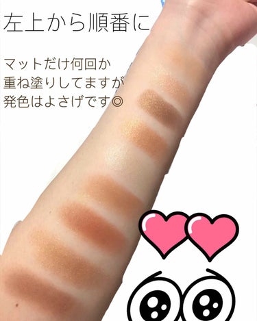 UR GLAM　BLOOMING EYE COLOR PALETTE/U R GLAM/アイシャドウパレットを使ったクチコミ（2枚目）