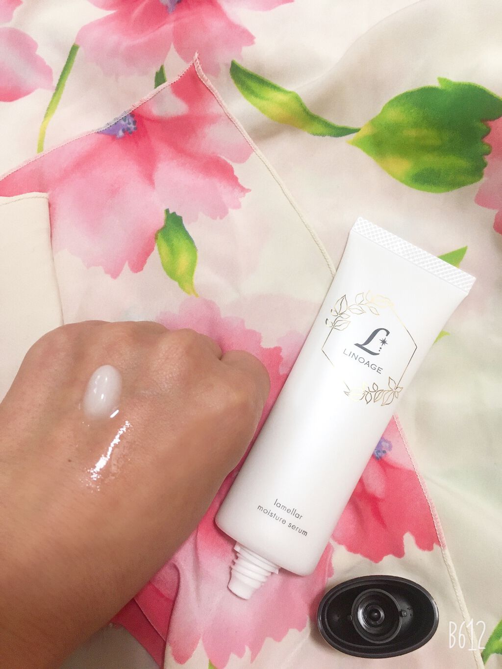 ラメラモイスチャーセラム/LINOAGE/美容液を使ったクチコミ（2枚目）