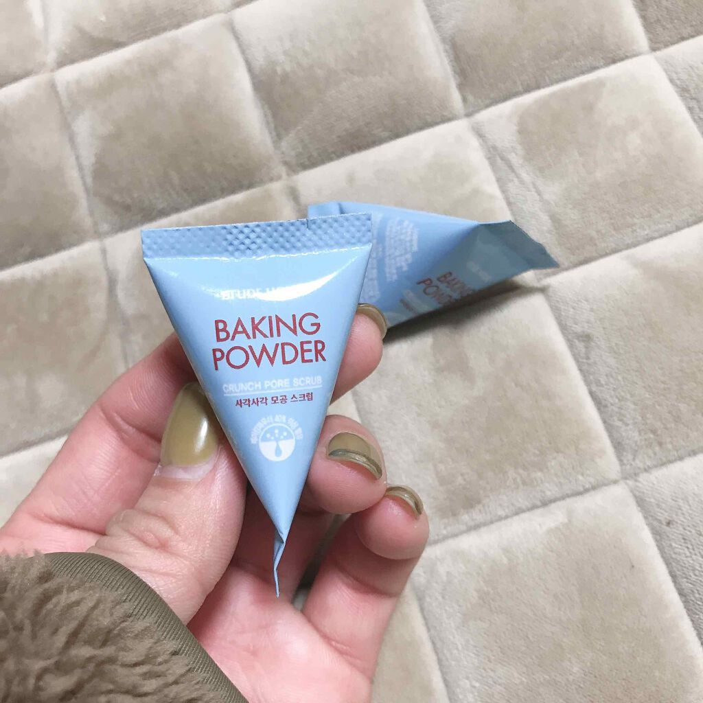 ベーキングパウダー クランチポア スクラブ/ETUDE/スクラブ・ゴマージュを使ったクチコミ（1枚目）