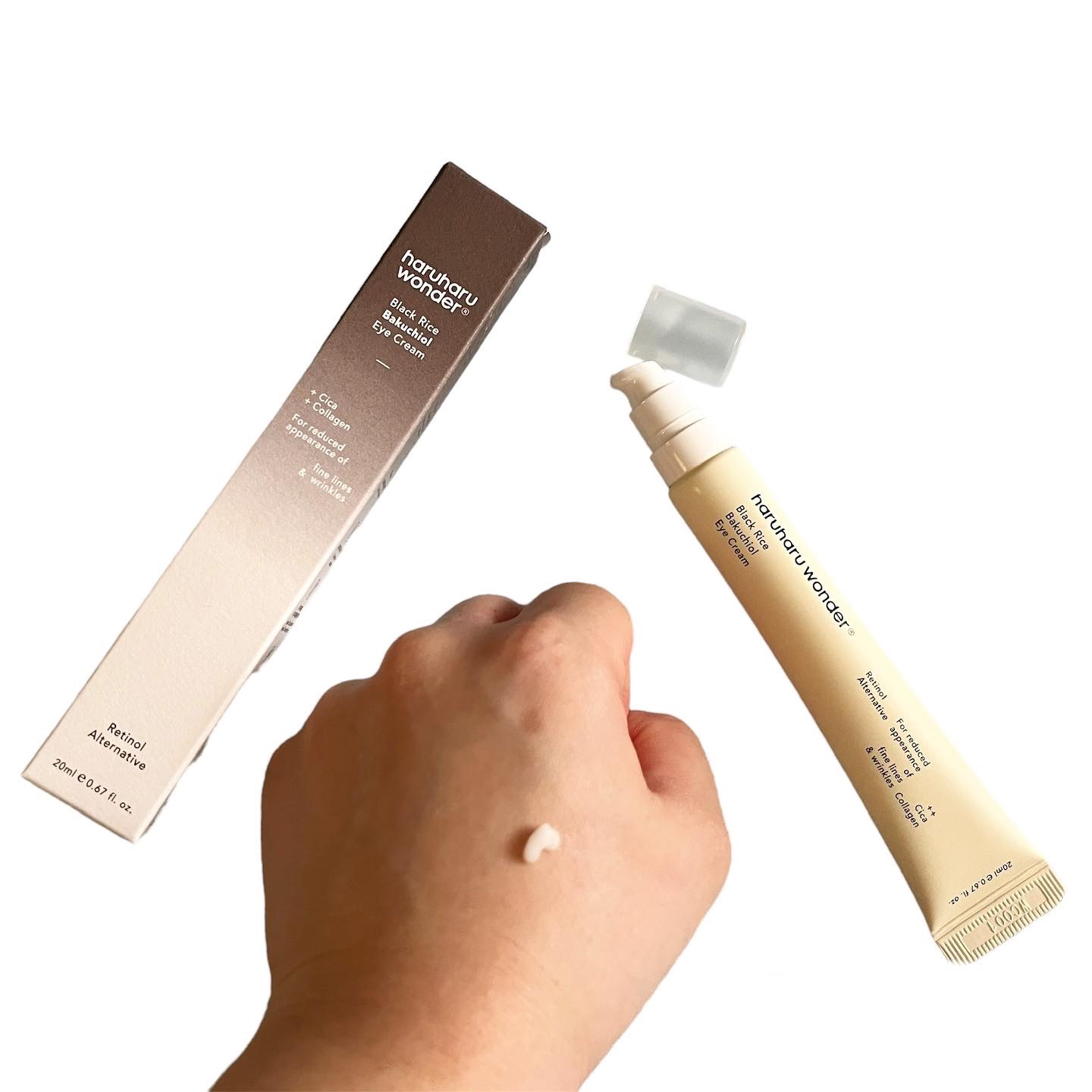 ブラックライスバクチオールアイクリーム/haruharu wonder/アイケア・アイクリームを使ったクチコミ（3枚目）