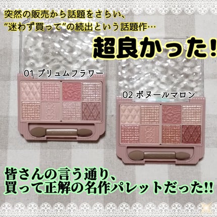 プティパレットアイズ/キャンメイク/パウダーアイシャドウを使ったクチコミ(2枚目)
