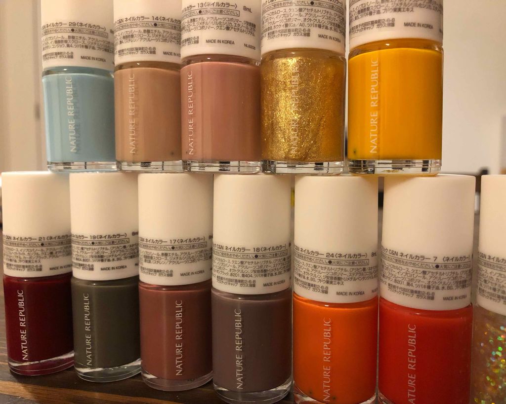 ネイルカラー/ネイチャーリパブリック/マニキュアを使ったクチコミ(1枚目)