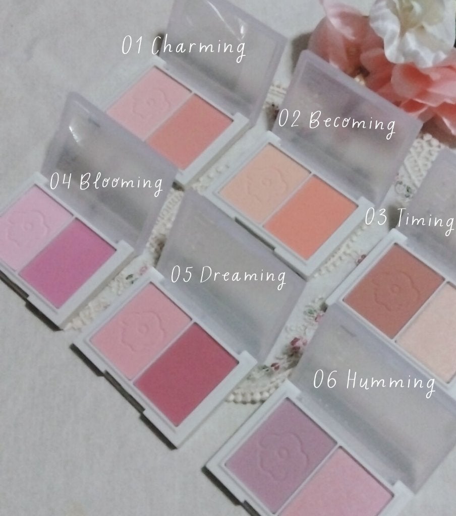 フロリッドレイヤーブラッシャー/HAKIT/パウダーチークを使ったクチコミ(2枚目)