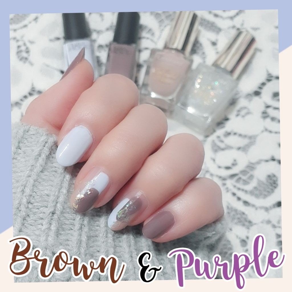 ネイルホリック Milky color PU115/ネイルホリック/マニキュアを使ったクチコミ（1枚目）