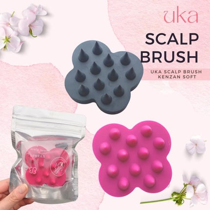 uka scalp brush kenzan/uka/スカルプブラシを使ったクチコミ(1枚目)