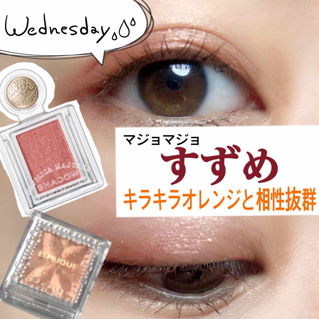 セレクト アイカラー Ｎ OR205/ESPRIQUE/単色アイシャドウを使ったクチコミ（1枚目）