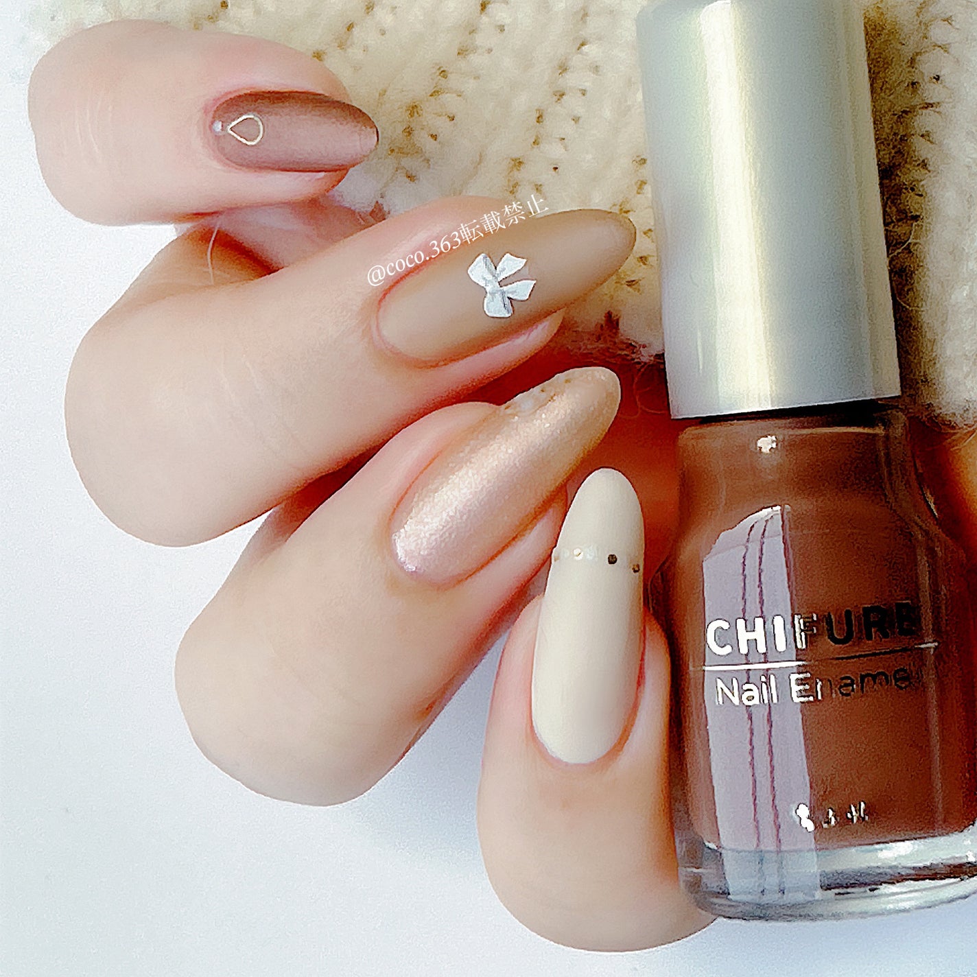 ネイル エナメル/ちふれ/マニキュアを使ったクチコミ(5枚目)