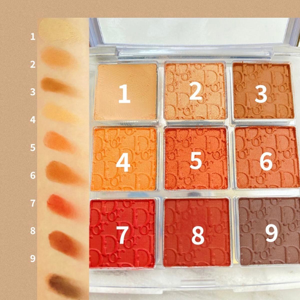 ディオール バックステージ アイ パレット/Dior/アイシャドウパレットを使ったクチコミ(3枚目)