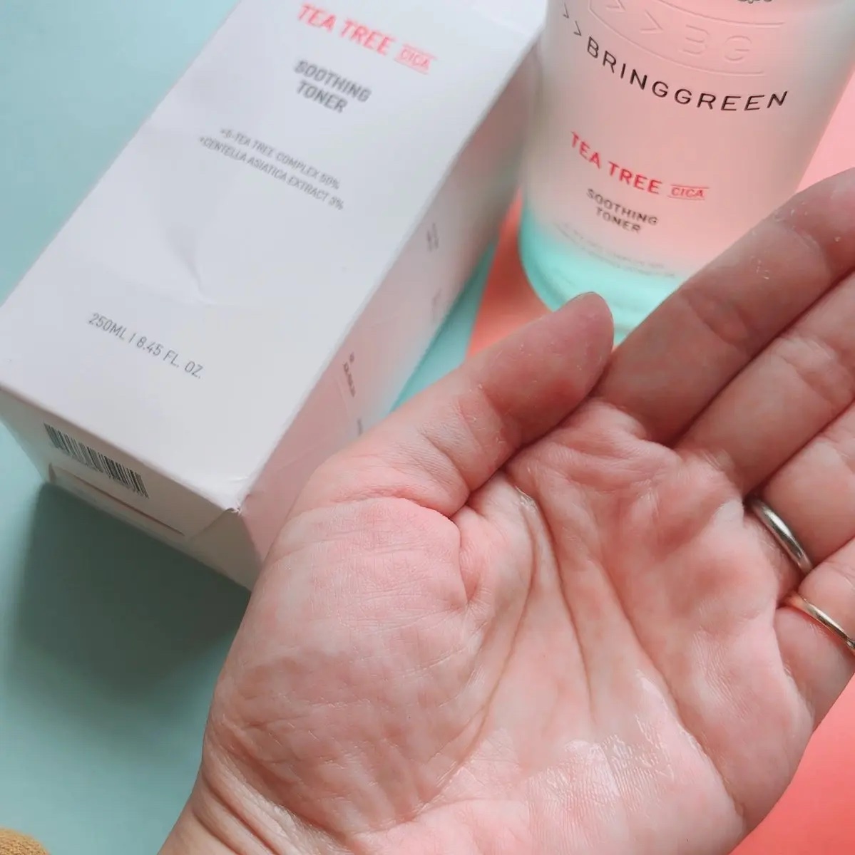 ティーツリーシカスージングトナー/BRING GREEN/化粧水を使ったクチコミ（2枚目）