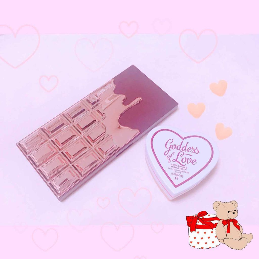 アイラブチョコレート/MAKEUP REVOLUTION/アイシャドウパレットを使ったクチコミ（2枚目）