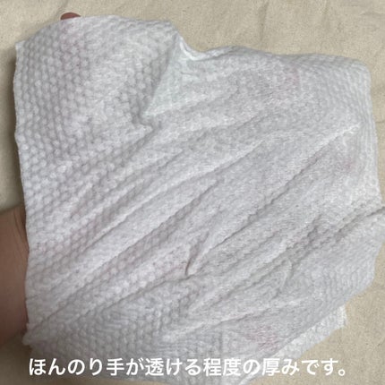 いつでも清潔 Face towel 厚手タイプ/ISDG 医食同源ドットコム/その他を使ったクチコミ(3枚目)