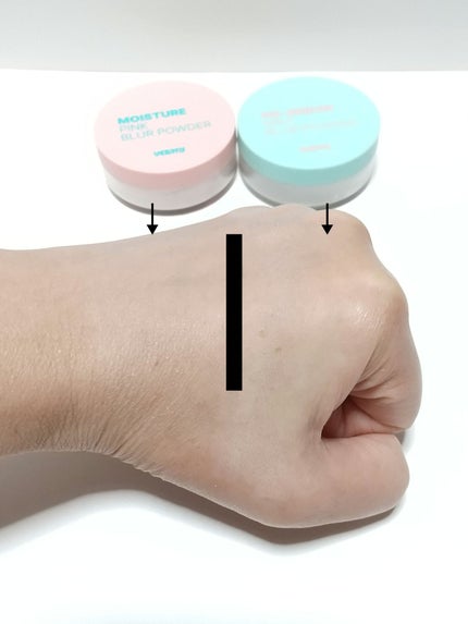 ノーセバムミントブラーパウダー /Vertty/ルースパウダーを使ったクチコミ(5枚目)