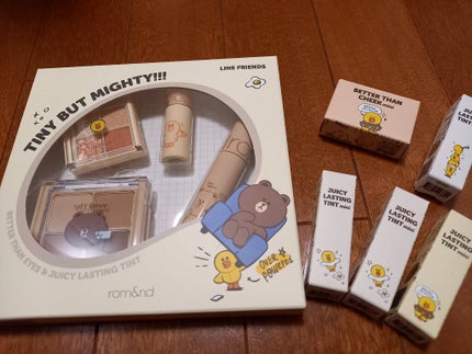 LINE FRIENDS EDITION/rom&nd/メイクアップキットを使ったクチコミ(1枚目)