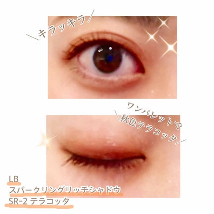 スパークリングリッチシャドウ/LB/アイシャドウパレットを使ったクチコミ(2枚目)