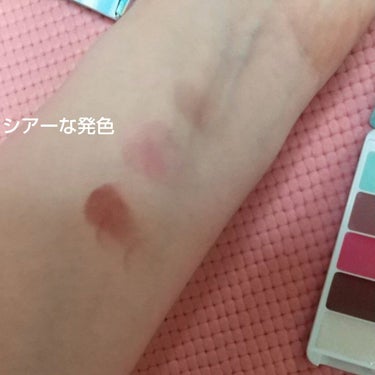 SHISEIDO アクアジェル リップパレットのクチコミ「SHISEIDOのアクアジェル リップパレット
あまりのビジュアルのかわいさに買ってしまいまし.....」（3枚目）