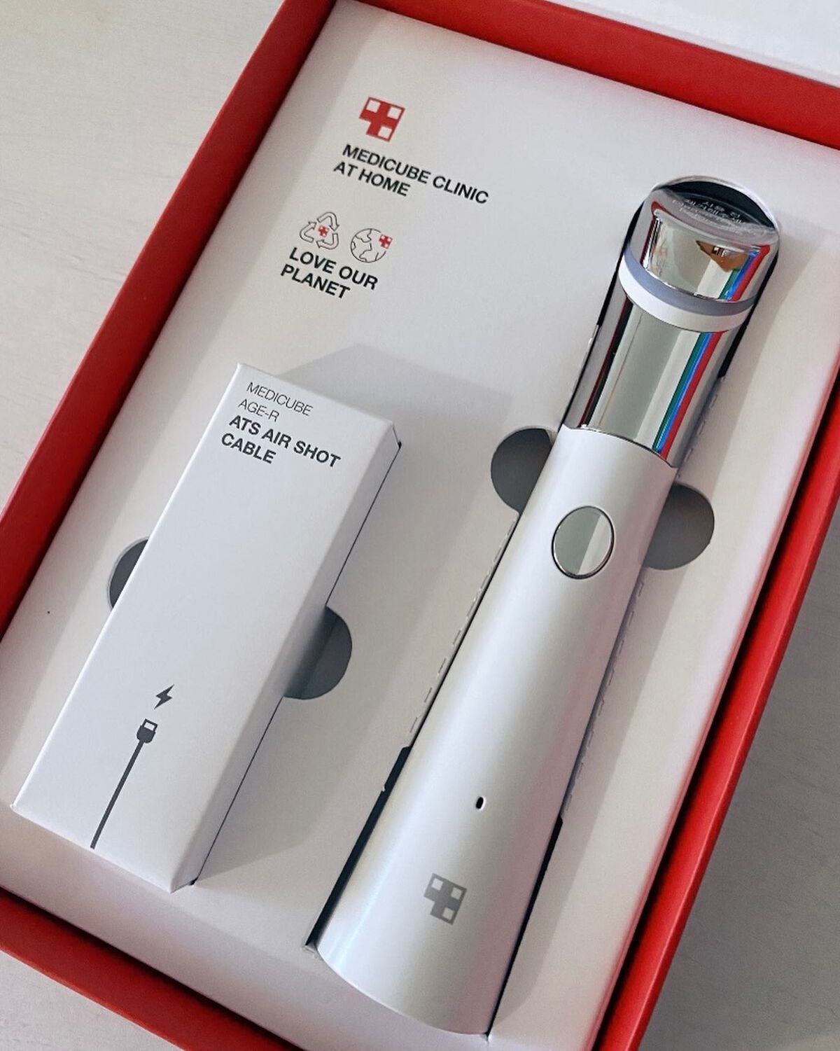 AGE-Rダーマエアショット/MEDICUBE/美顔器・マッサージを使ったクチコミ(5枚目)